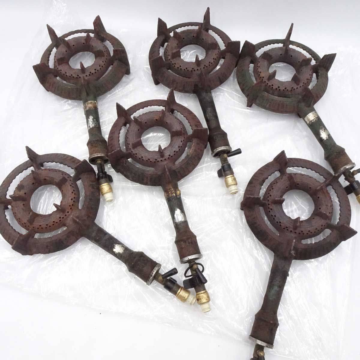 LPガス用 タチバナ製作所 TS-330 鋳物 コンロ バーナー&下枠 グリーン