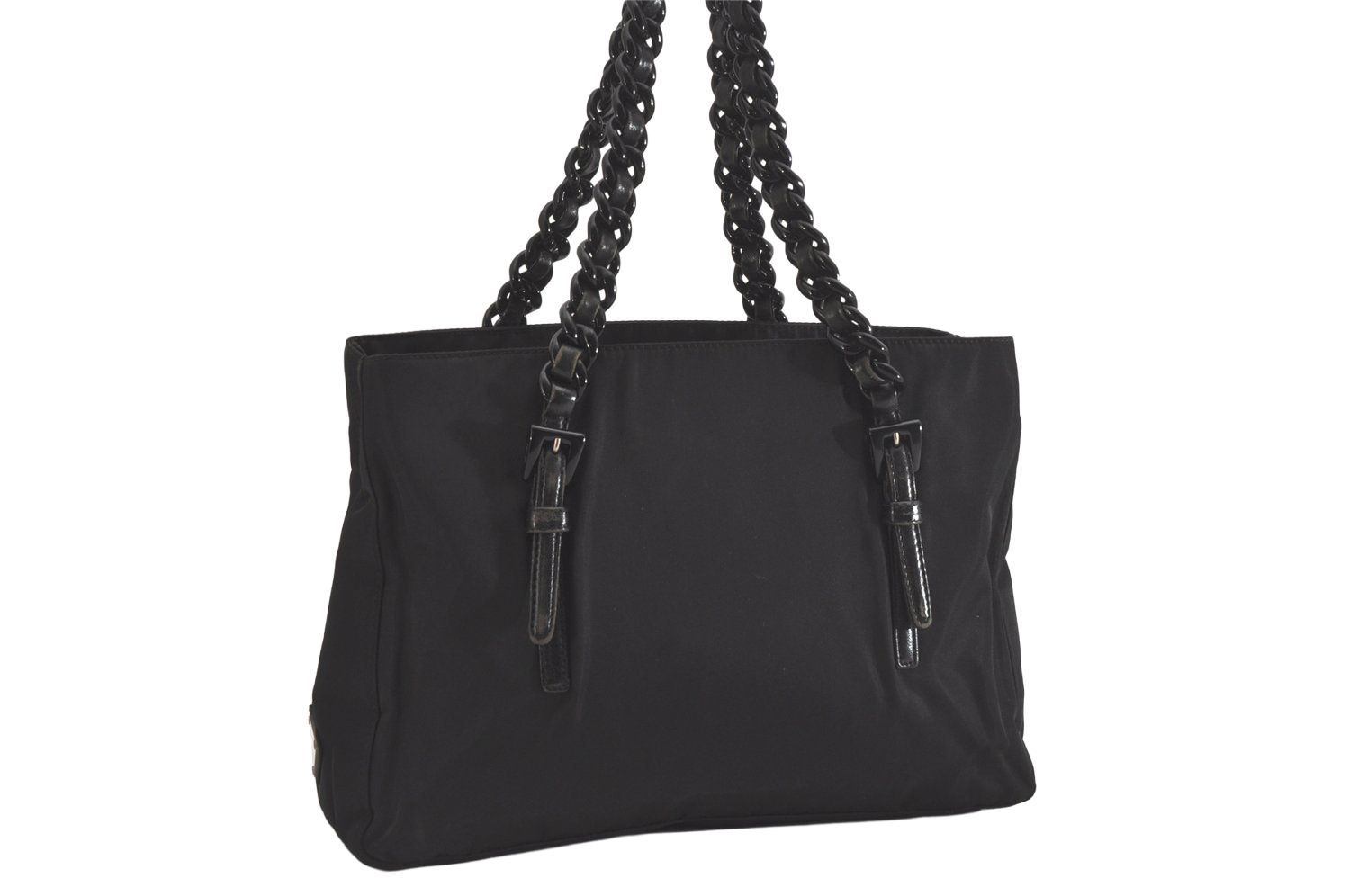 PRADA プラダ ヴィンテージ ナイロン レザー ハンドバッグ 財布