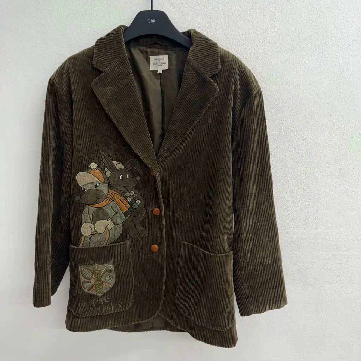 ジャンシャルル CASTELBAJAC カステルバジャック コーデュロイ ジャケット