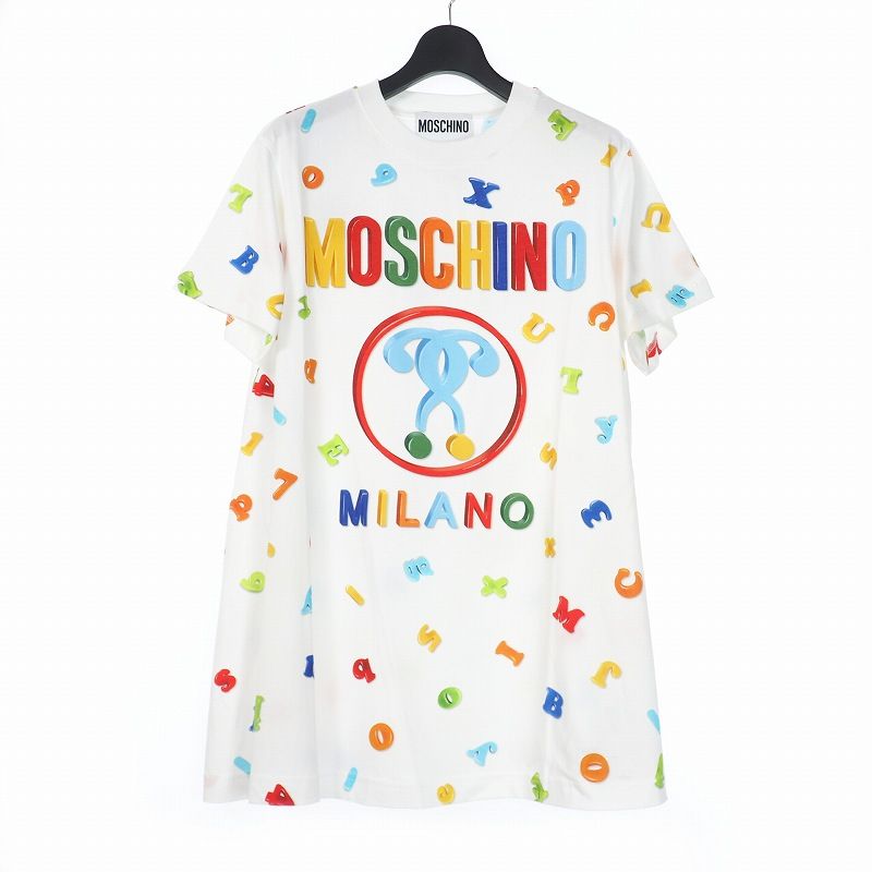MOSCHINO カップと花のプリントワンピース M MISCH MASCH（ミッシュマッシュ）の「□2023秋冬新作□バイ
