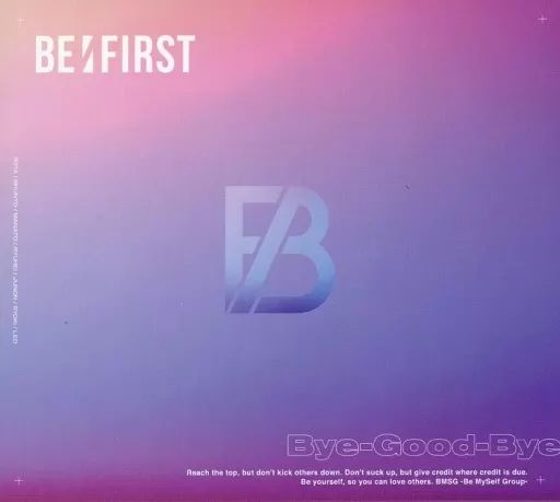 中古】邦楽CD BE：FIRST / Bye-Good-Bye[DVD付BMSG MUSIC SHOP限定盤