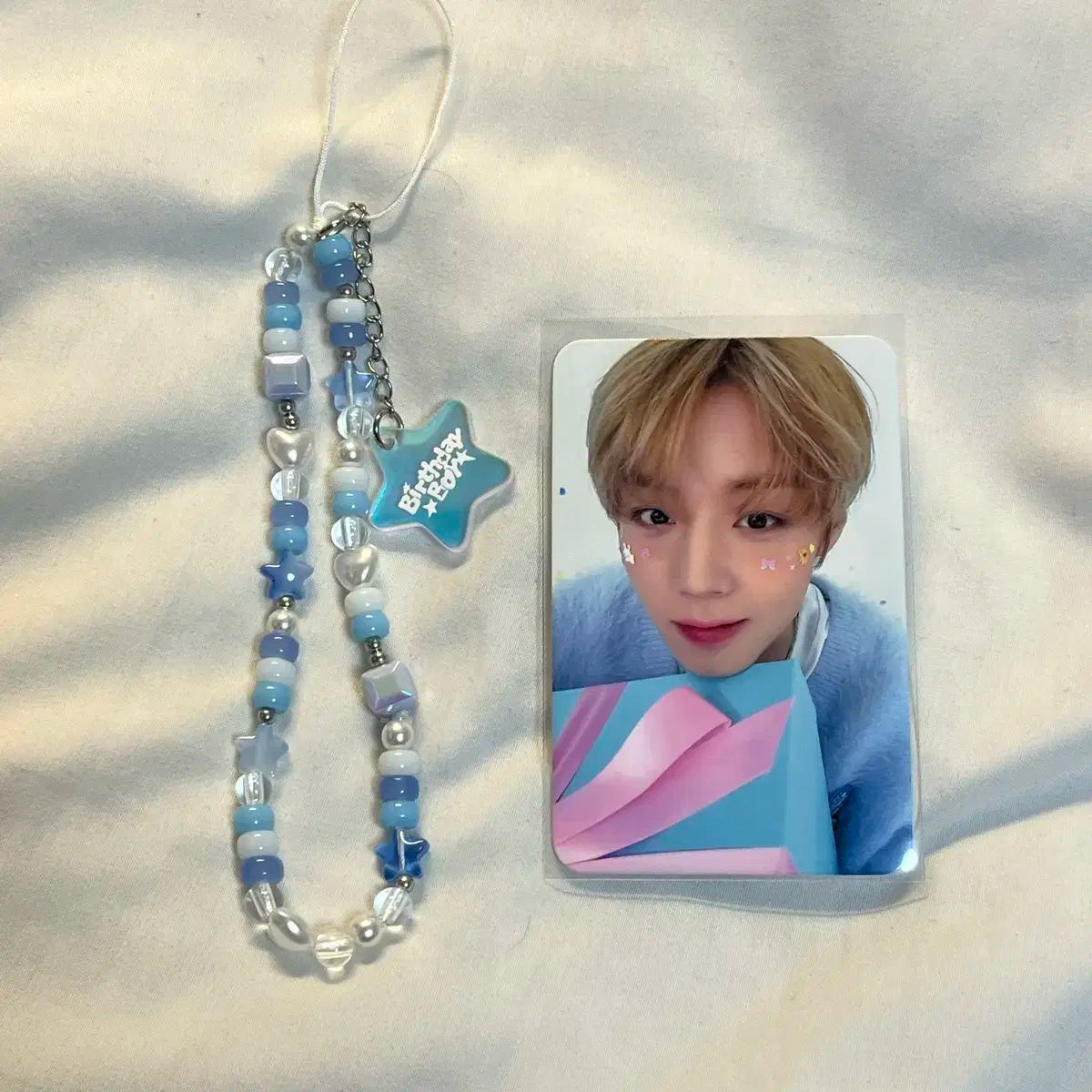 パクジフン　センイルカフェ　トレカ　コンプ パク・ジフン(PARK JIHOON) センイルカフェ ビーズストラップ +