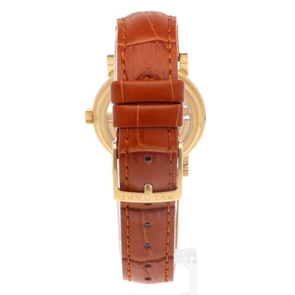 ブルガリ ブルガリブルガリ スケルトン 腕時計 時計 18金 K18イエロー  