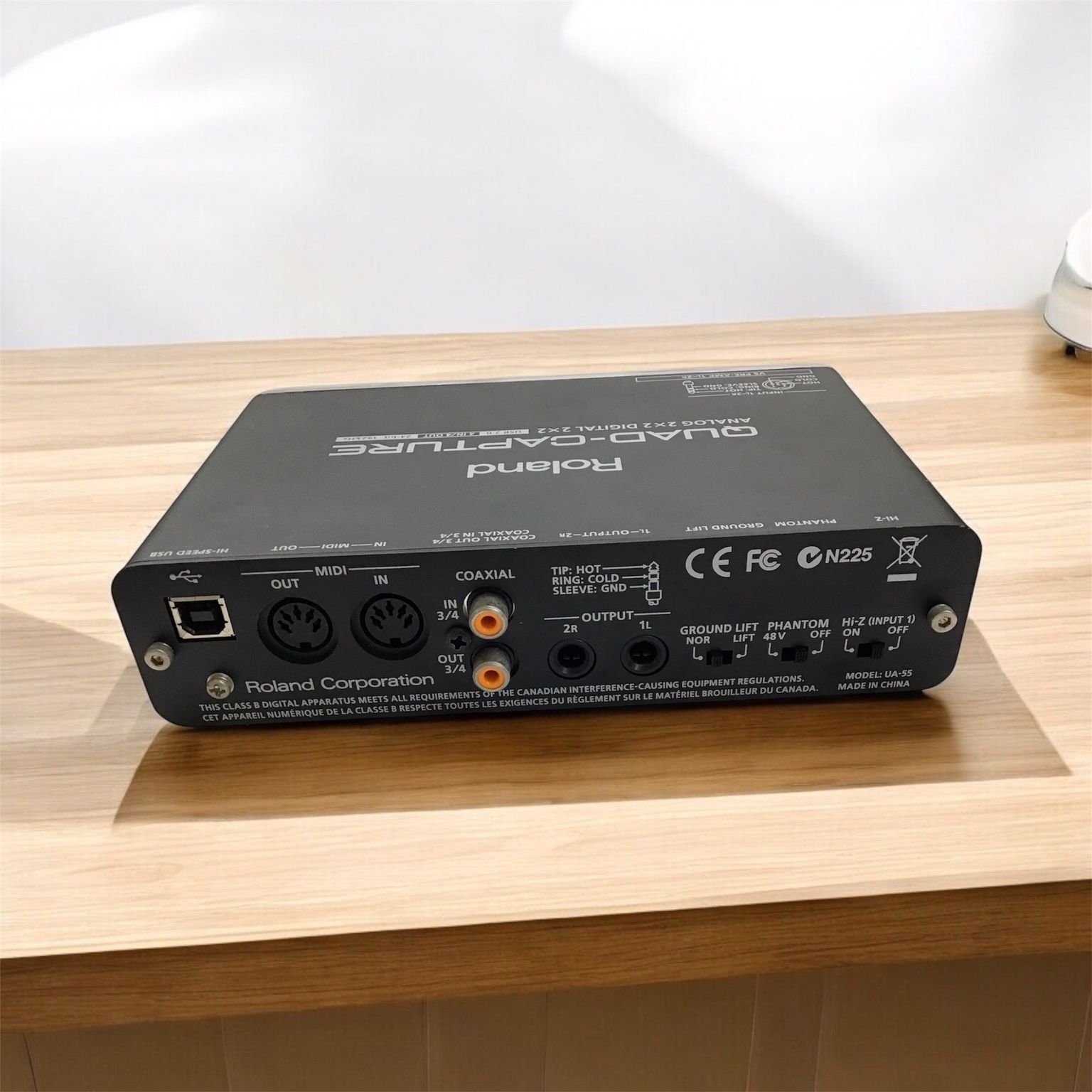 ジャンク品】Roland UA-55 Quad-Capture オーディオ