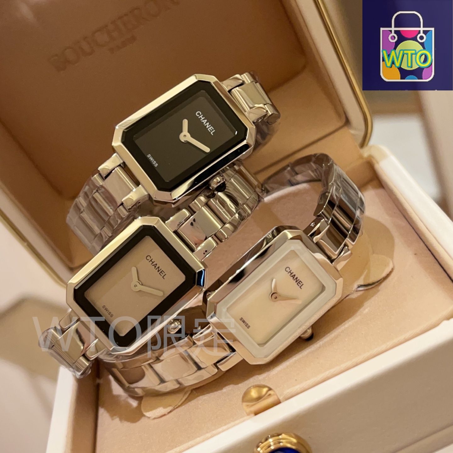 今日WTO】Chanel シャネル 方糖シリーズ 八角形の文字盤デザイン 今日WTO】Chanel シャネル 方糖シリーズ 八角形の文字盤デザイン