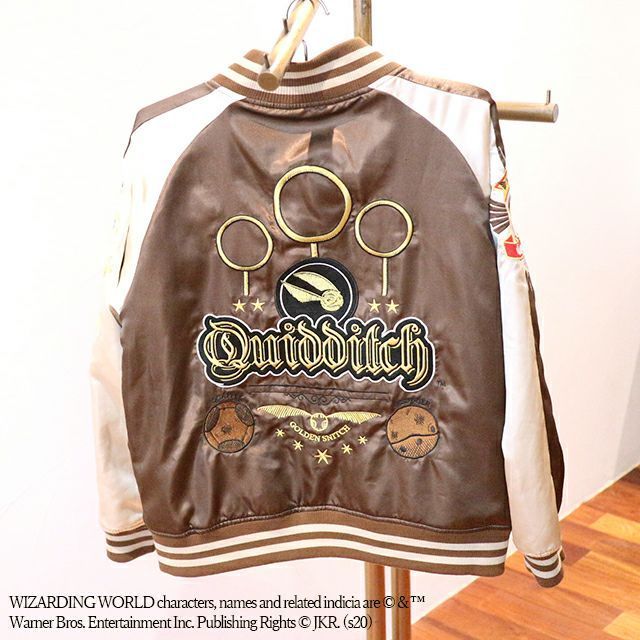 ニコアンド スカジャン トムとジェリー刺繍 ワーナーブラザーズコラボ