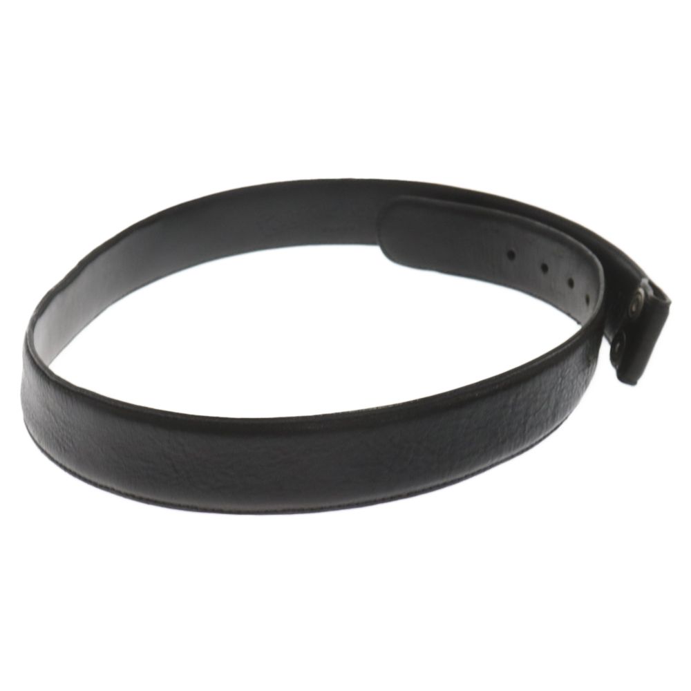 クロムハーツ（原本無） 1.5 STRAP スクロール レーベルリベッツ　ベルト クロムハーツ（原本無） 1.5inchスクロールレーベルリベット レザー