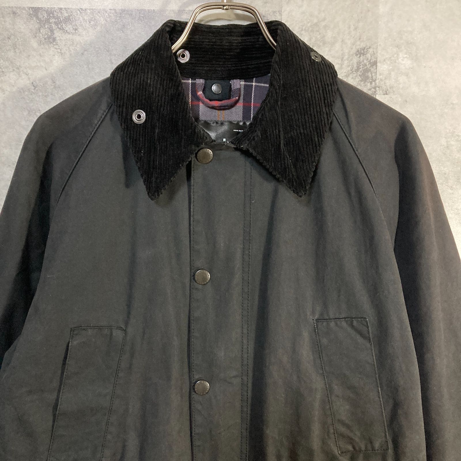 英国製 Barbour バブアー オイルドジャケット BEDALE ブラック