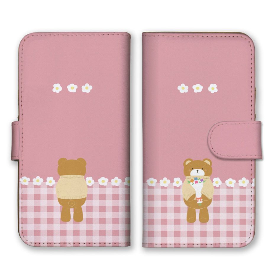 クマオ Xperia XZ1 Compact SO-02K ケース 手帳型 エクスペリアXZ1 コンパクト