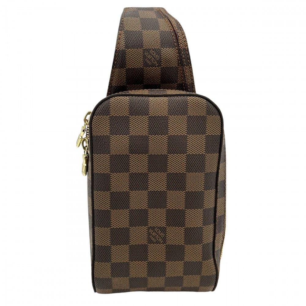 極美品　ルイヴィトン　ジェロニモス　ダミエ　ボディバッグ　斜め掛け　ブラウン LOUIS VUITTON ルイヴィトン ボディバッグ ダミエ ジェロニモス
