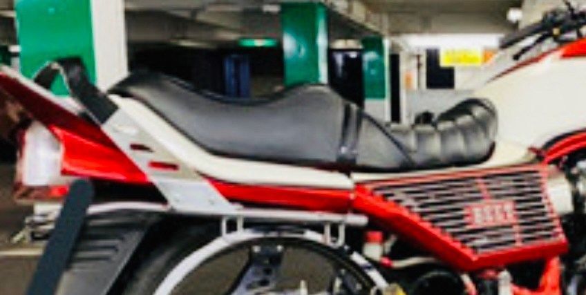 REDSTAGE CBX400F ファッションタンデムバー ワイドBEET対応 レッド 