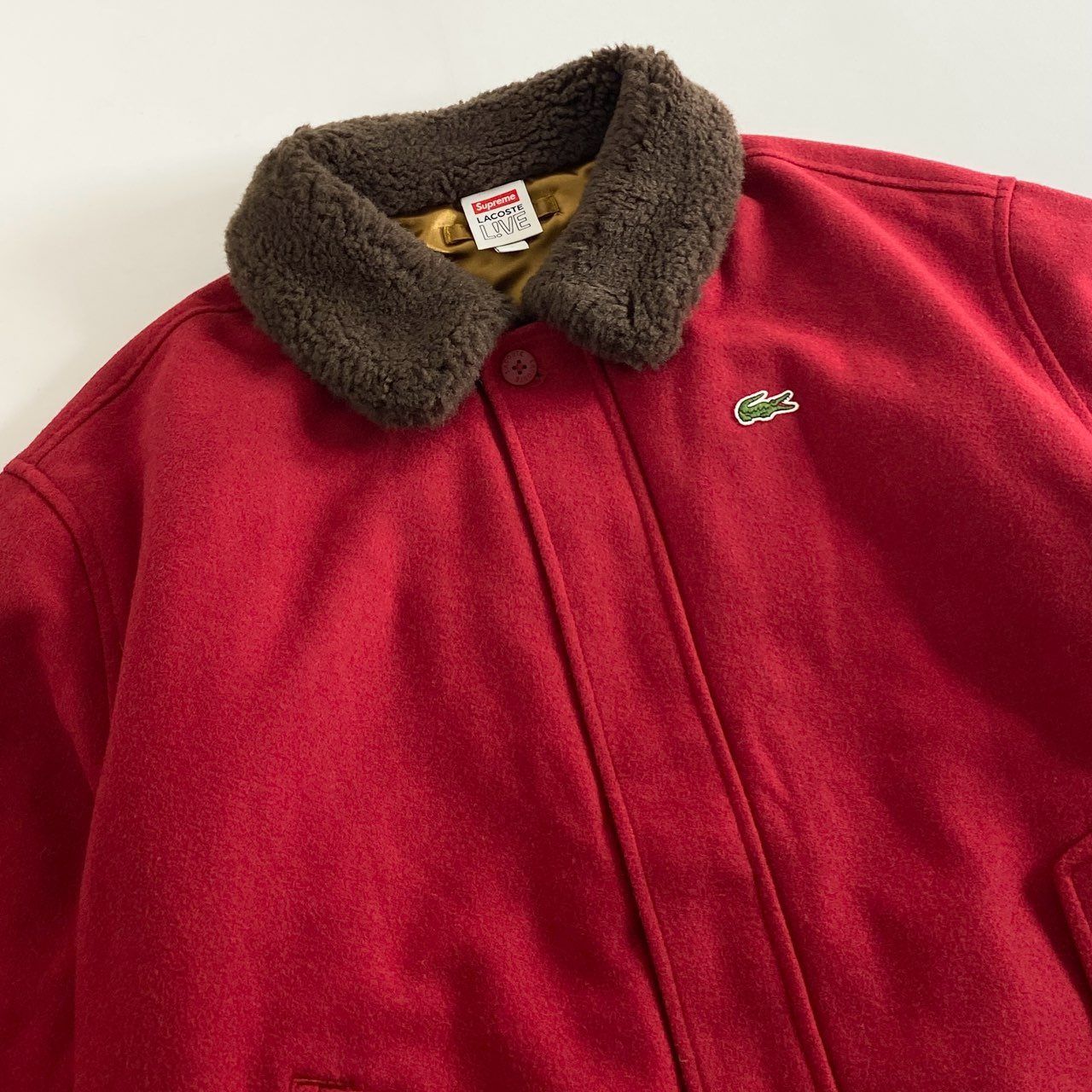 31h30 Supreme シュプリーム × LACOSTE ラコステ ウールボンバー