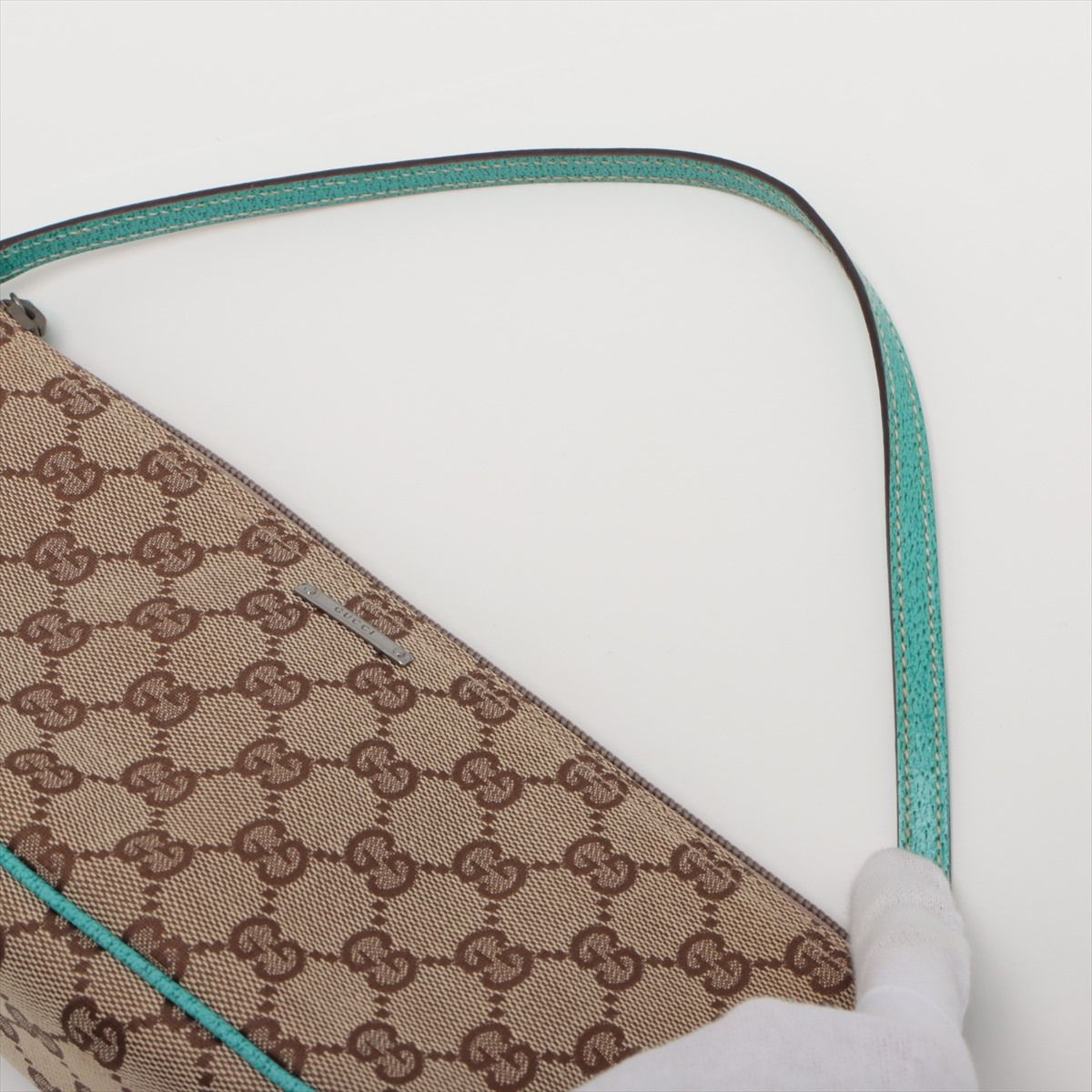 GUCCI/グッチ GGキャンパス アクセサリーポーチ 07198 2123 【中古