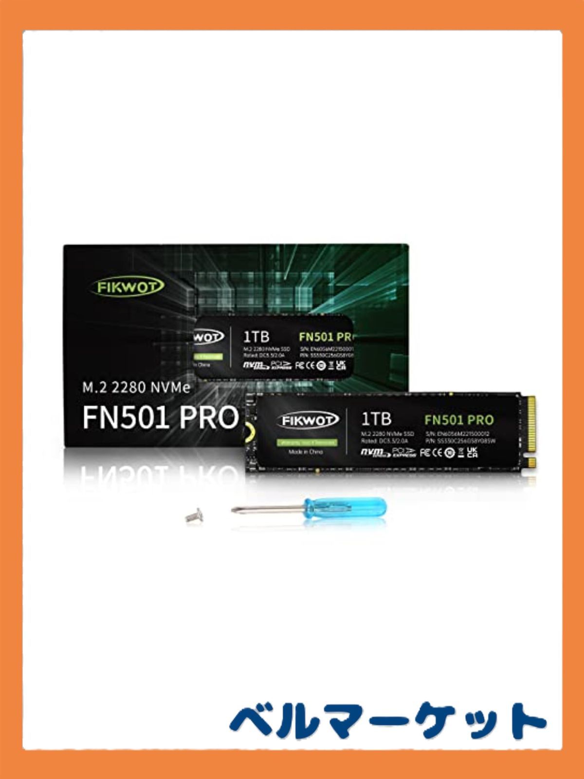 FN501 Pro-3500MB/s-PCIe3.0_1TB Fikwot FN501 Pro 1TB NVMe SSD M.2