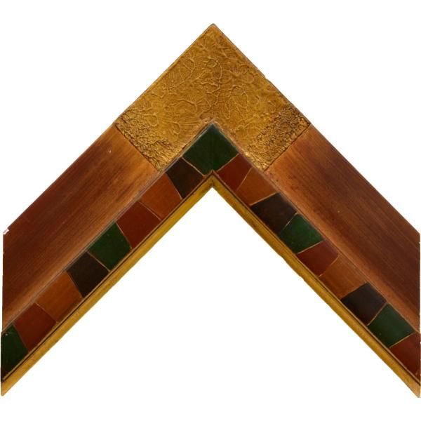 額縁 油絵/油彩額縁 木製フレーム 手作り ハンドメイド アクリル付