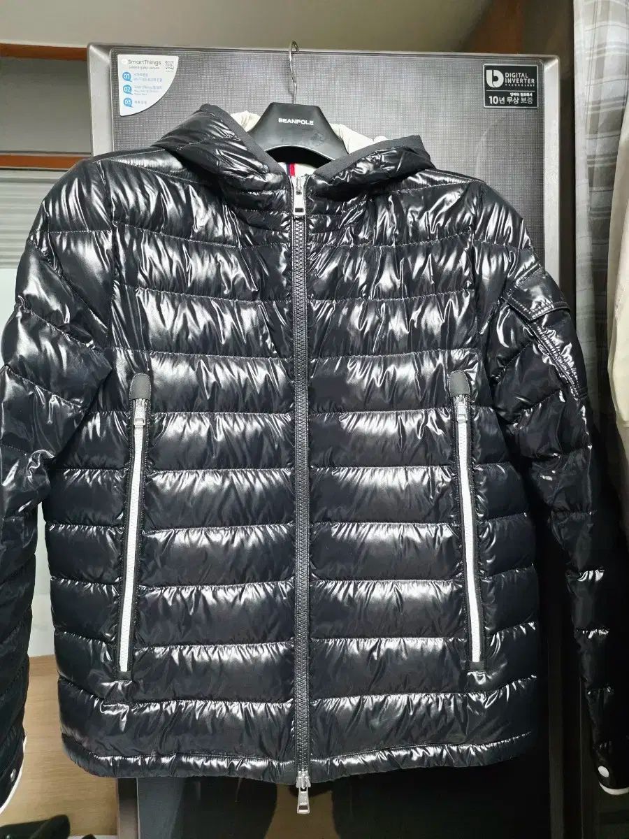 サイズ3 モンクレール ガリオン ブラック 光沢 メンズ