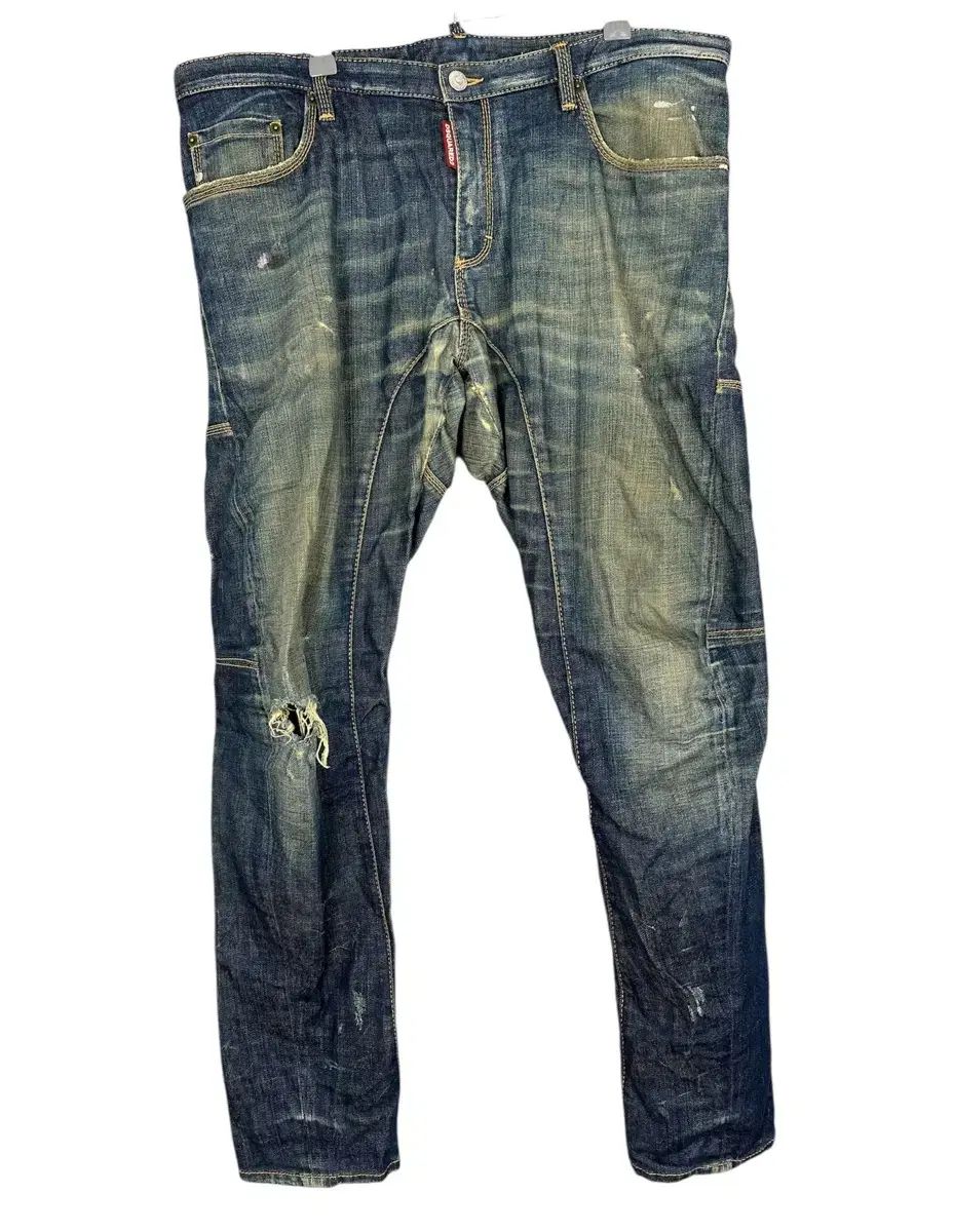 50 DSQUARED ディースクエアード 2 ダメージ デニム