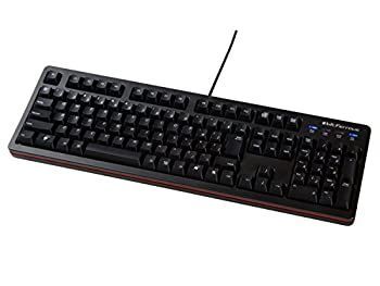 【】ビットフェローズ 複数同時押し対応ゲーミングキーボード ブラック BFKB109UP1