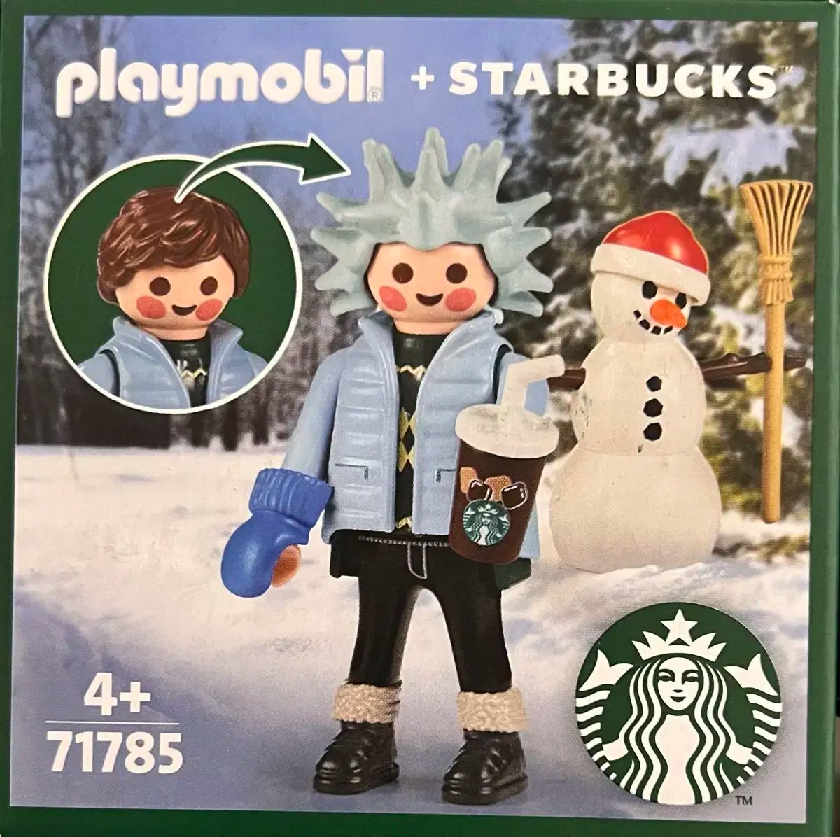 プレイモービル 71785 Starbucks(スターバックス) 相棒 リッキー 新品