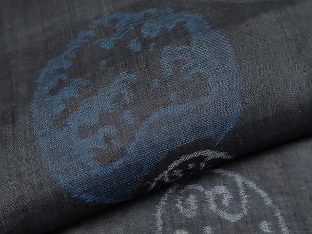 平和屋本店□極上 夏物 重要無形文化財 本場宮古上布 苧麻 逸品