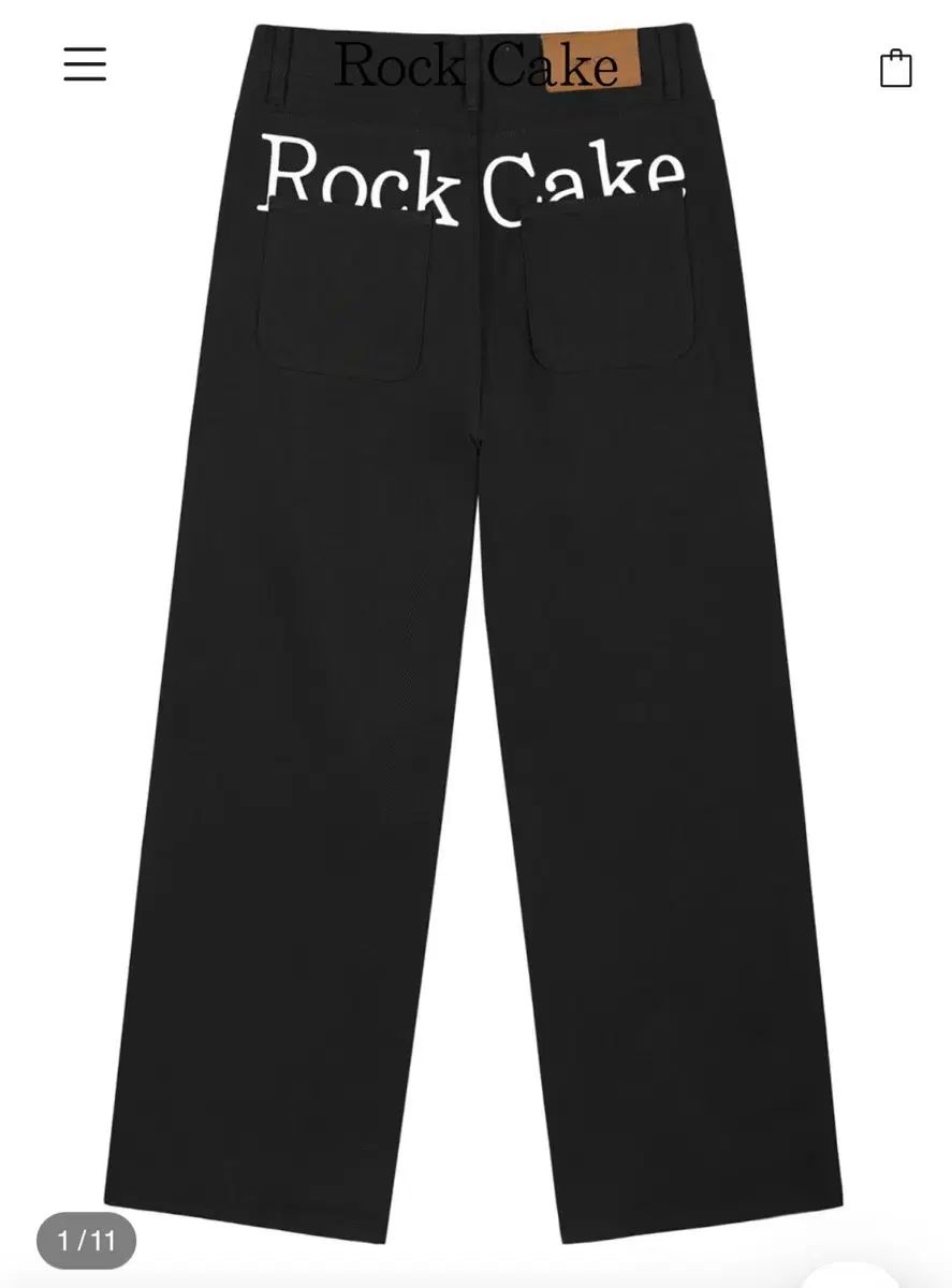 ROCKCAKE レタリング パンツ