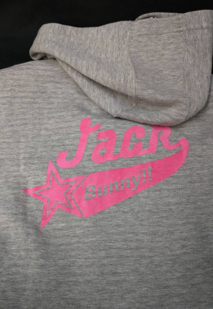 JACK BUNNY PEARLY GATES ZIP UP PARKER ジャックバニー ロゴ