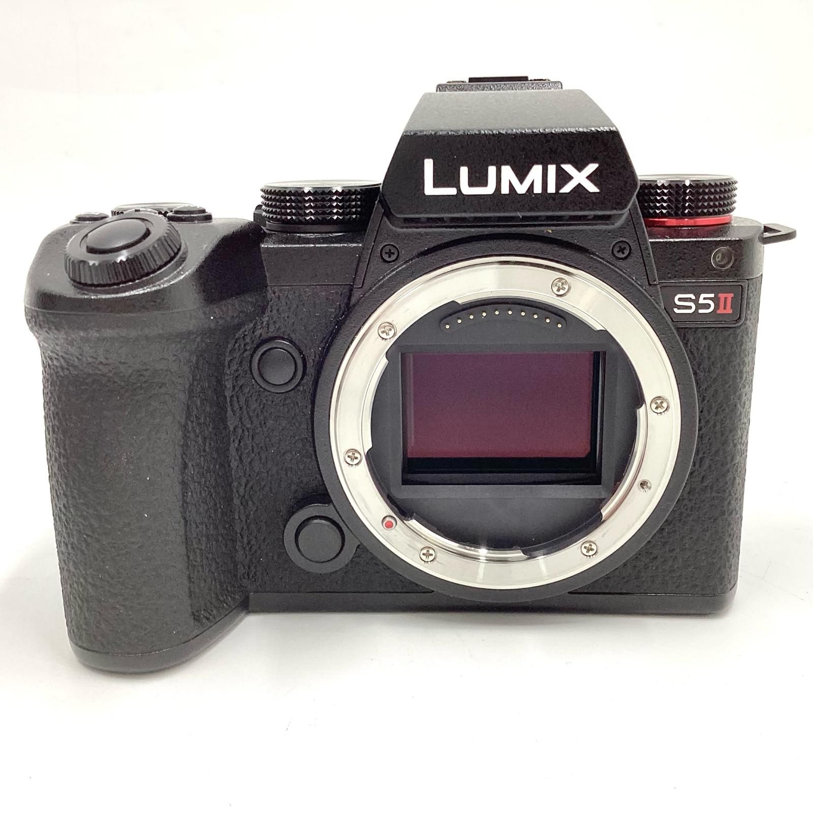 Panasonic デジタル一眼 LUMIX DC-S5M2 ボディ ブラック 動作 済 シャッター243回 全額返金保証 最速発送