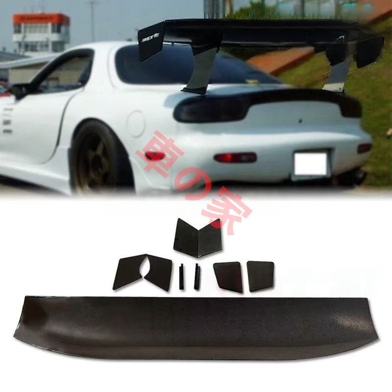 マツダ RX-7（FD3S）用 ESPRIT 052 スタイル カーボン製 リアウイング