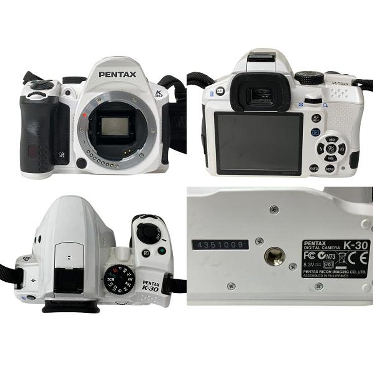 ペンタックス PENTAX K-30 ダブルズームレンズキット 実用品