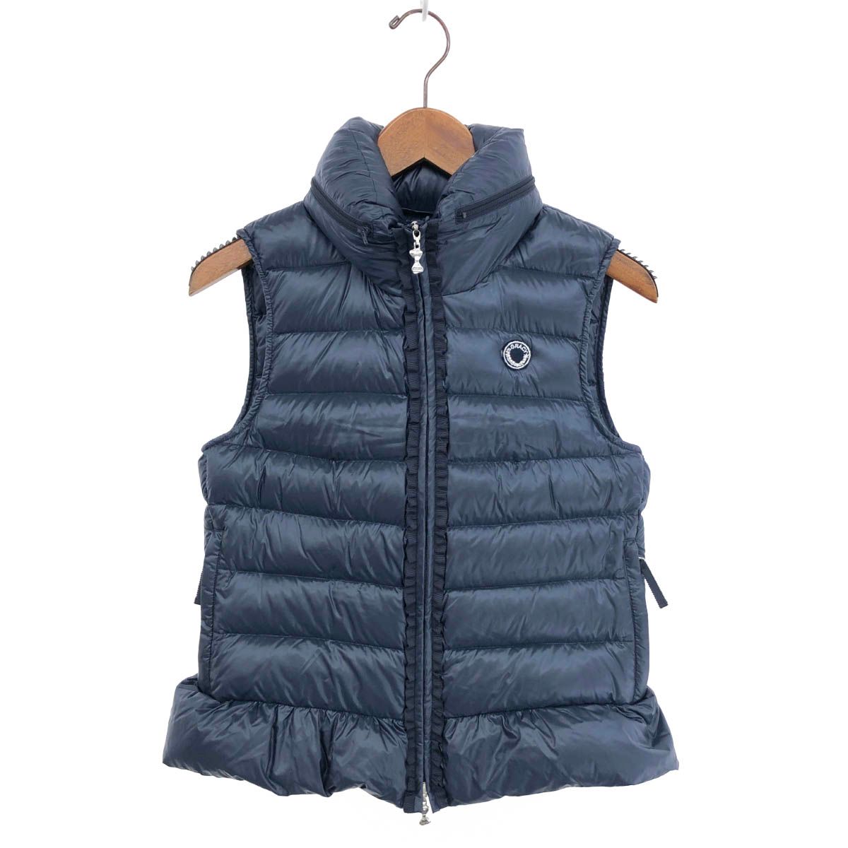 美品 エムズグレイシー M'S GRACY Down Short Vest ダウンショート