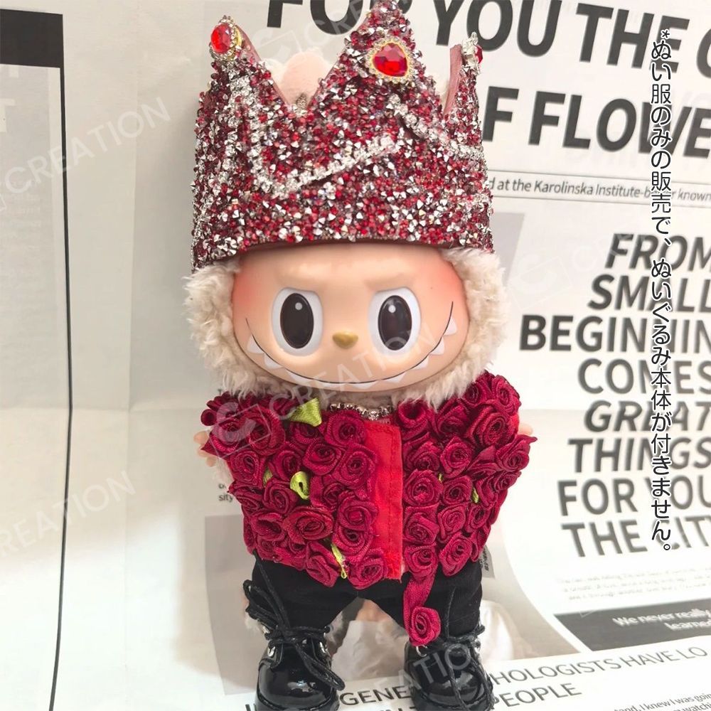未使用品 ぬいぐるみ用服 LABUBU BIGBANG G-DRAGON ジヨン着用風