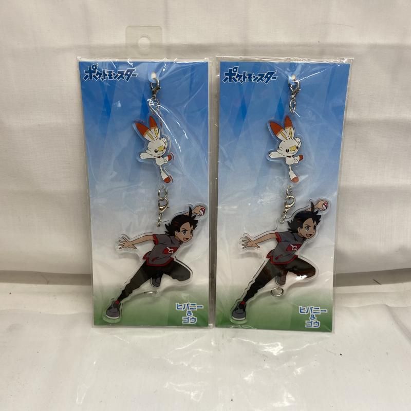 【中古】未開封)③アクリルチャーム ヒバニー＆ゴウ 2個セット[22]