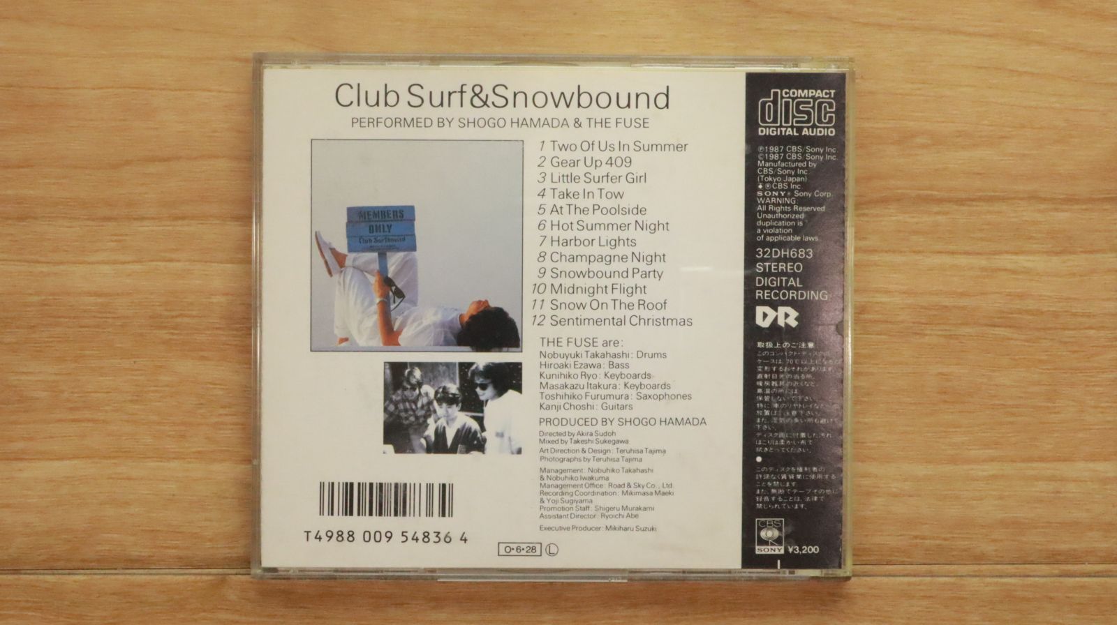 SHOGO HAMADA CDコレクション 国内盤CD☆浜田 省吾/Shogo Hamada□ Club Surf & Snowbound