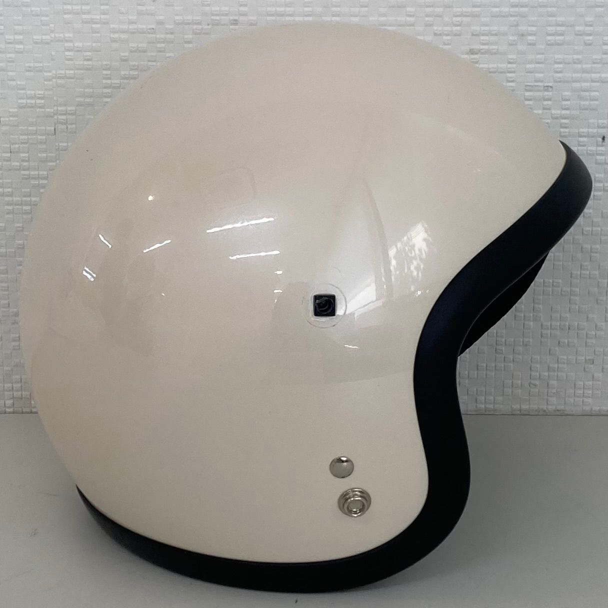 専用MOTORHEAD ジェットヘルメット クリーム色 MOTORHEAD RIDERS バイク用ヘルメット モーターヘッドライダース