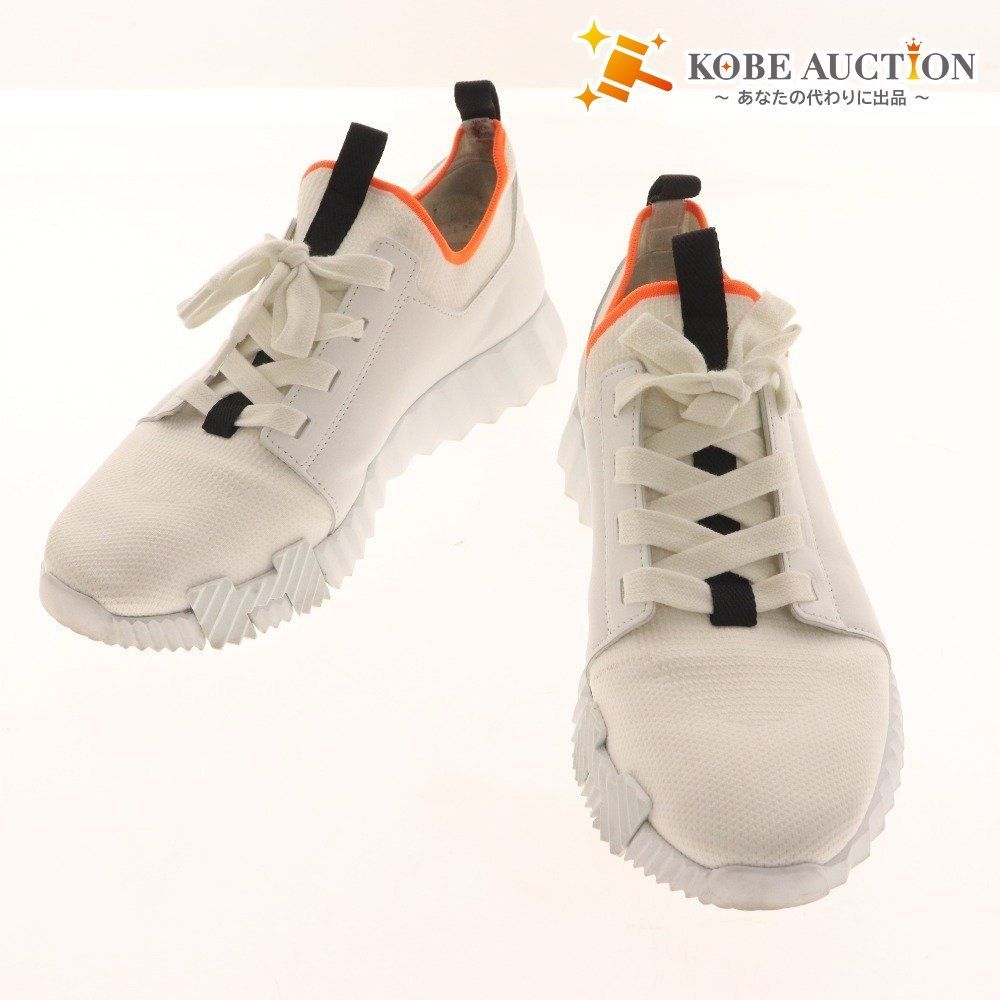 HERMES メンズシューズ　レザー org.jpg