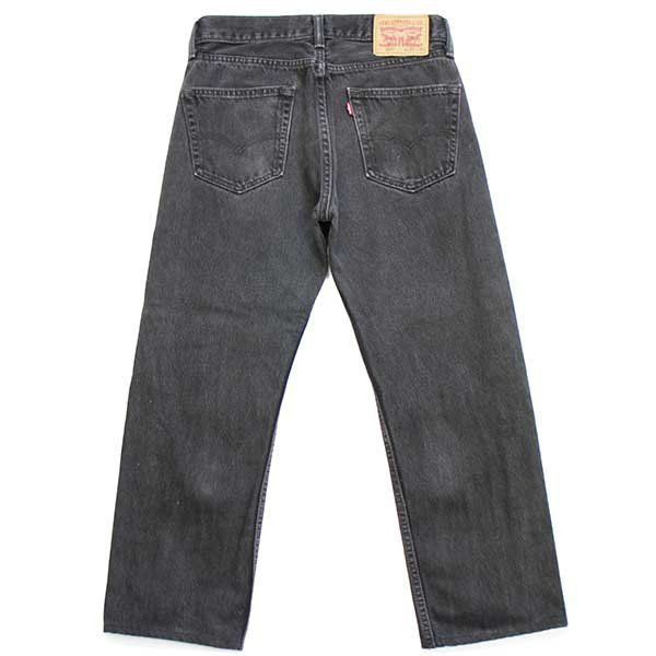 Levi'sリーバイス 505 ブラック デニムパンツ ペンキ飛び w29