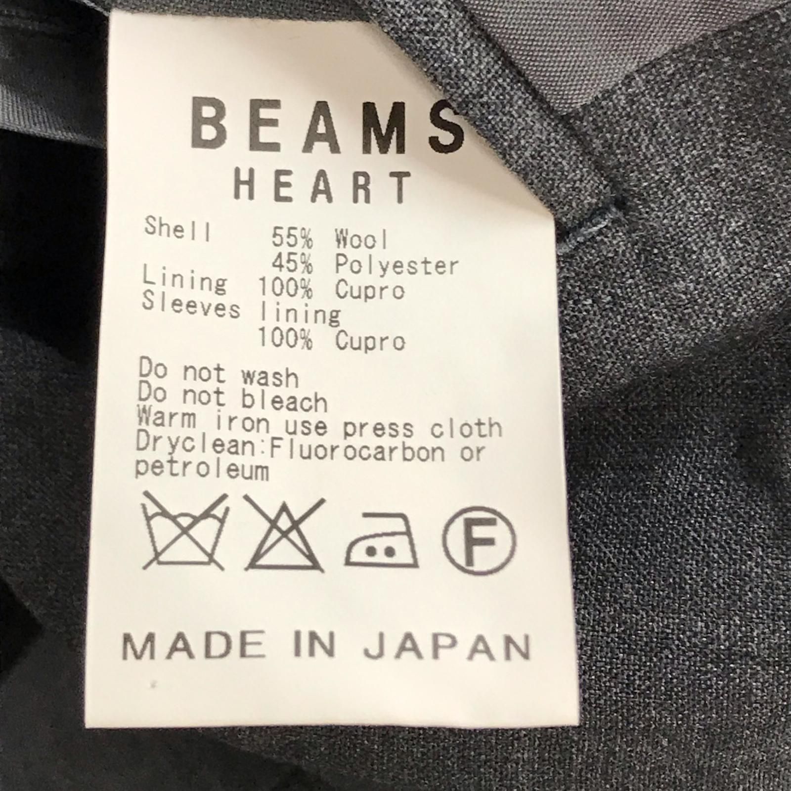 日本製☆BEAMS HEART【ビームスハート】 春夏スーツ メンズ【size:上下