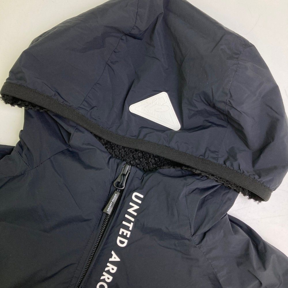 【美品】ユナイテッドアローズゴルフ　裏起毛ジャケット　ネイビー　L サイズ：Large UNITED ARROWS GOLF ユナイテッドアローズゴルフ