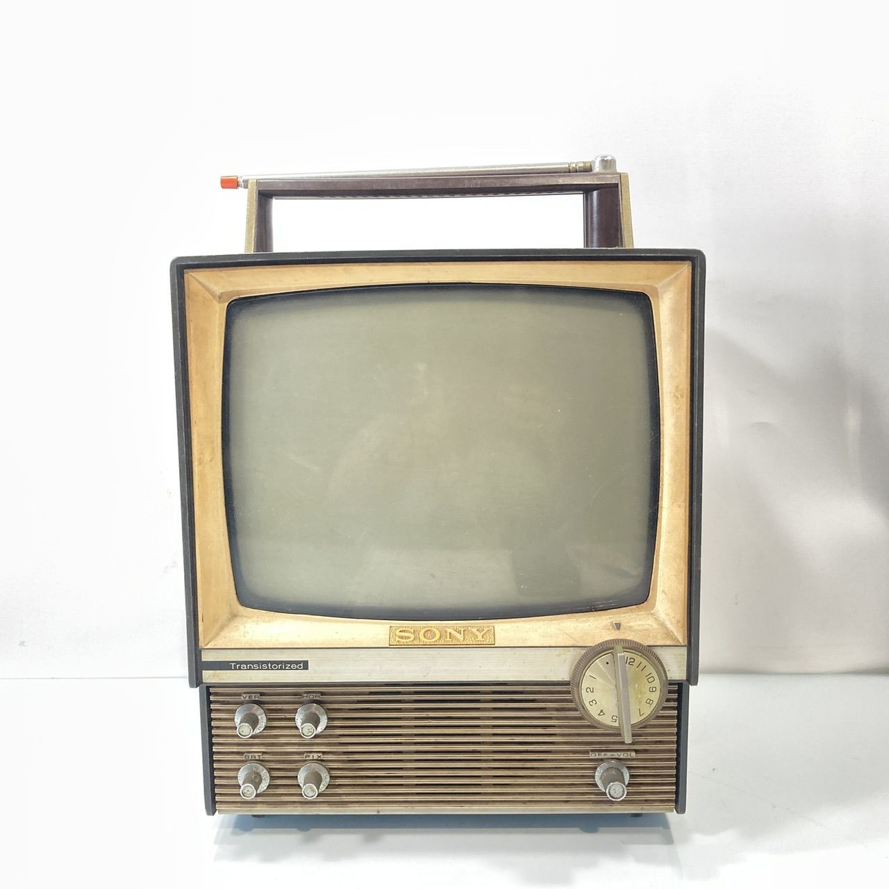 昭和レトロ❗️ソニー SONYトランジスタテレビ 9-306型 ブラウン管 レトロ 昭和レトロ❗️ソニー SONYトランジスタテレビ 9-306型