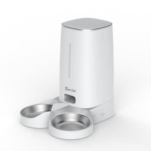 Take-One テイクワン P2W 自動給餌器 2匹用 ペット給餌器 猫 犬 ペット給餌機 スマホ 多頭飼い 自動餌やり機 自動給餌機 餌やり 留守番 ペットフィーダー フードディスペンサー