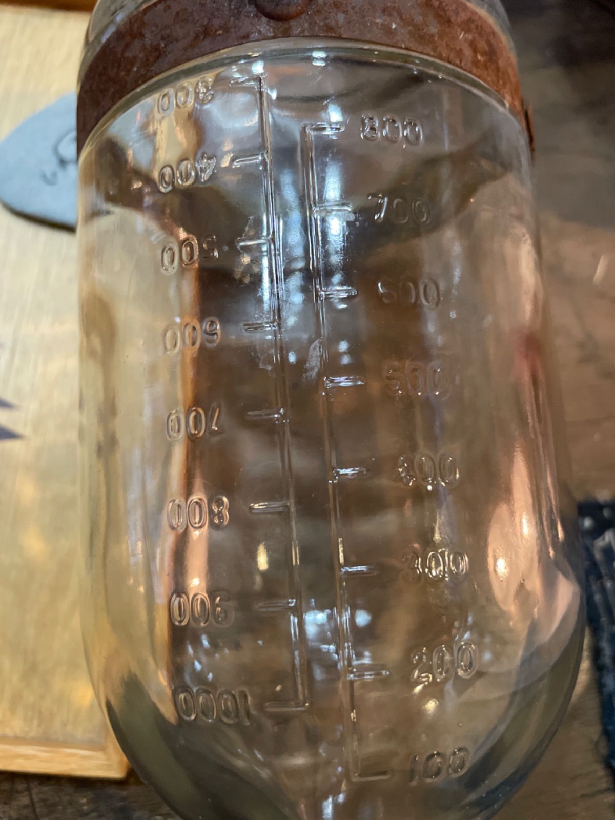 吊り下げ ビン 瓶 点滴ボトル レトロ 昭和レトロ シャビー