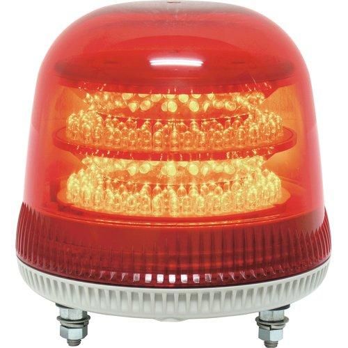 NIKKEI 日惠製作所 ニコモア VL17R型 LED回転灯 170パイ 赤 VL17M100APR