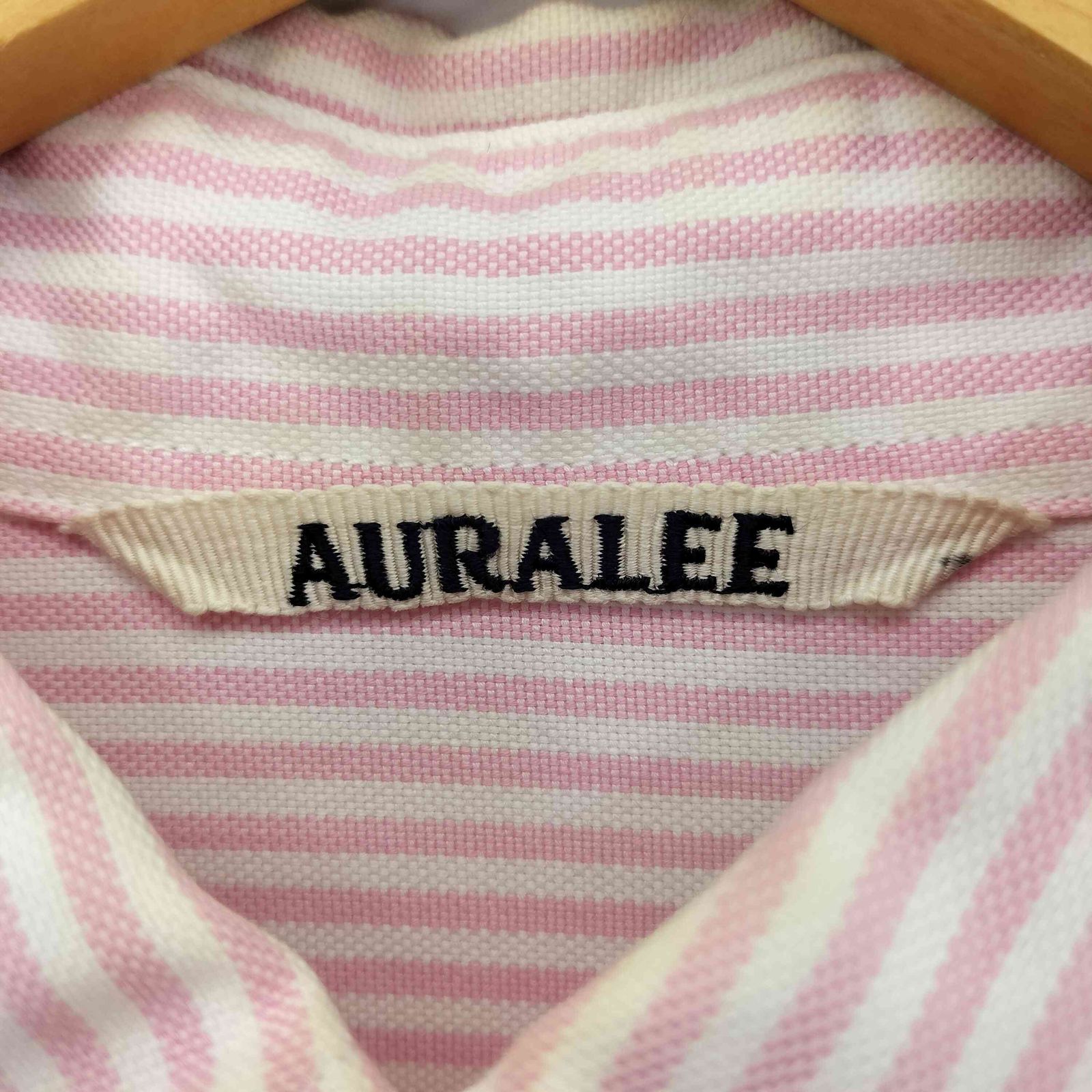 オーラリー AURALEE CANDY STRIPE BD SHIRT メンズ JPN：5 - メルカリ