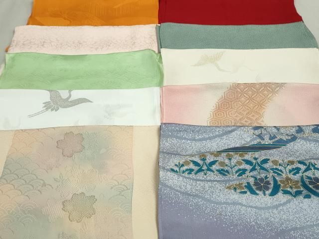 平和屋着物 和装小物 帯揚げ10枚セット 正絹 DAAV8216by