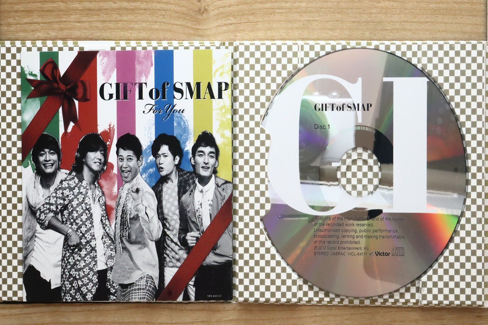 国内盤CD☆スマップ/SMAP□ GIFT of SMAP 【通常盤】 【VICL64111