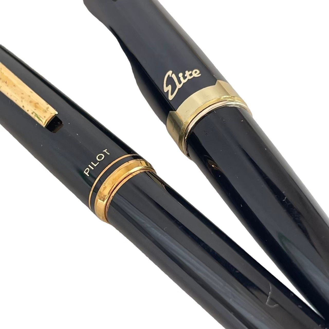 PILOT パイロット 万年筆 Blite ブライト 黒 ビジネス 2本 文房具