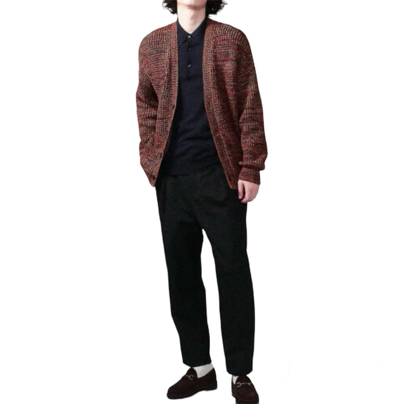 CABaN キャバン 20AW MIX WAFFLE KNIT SERIES コットンカシミヤ 