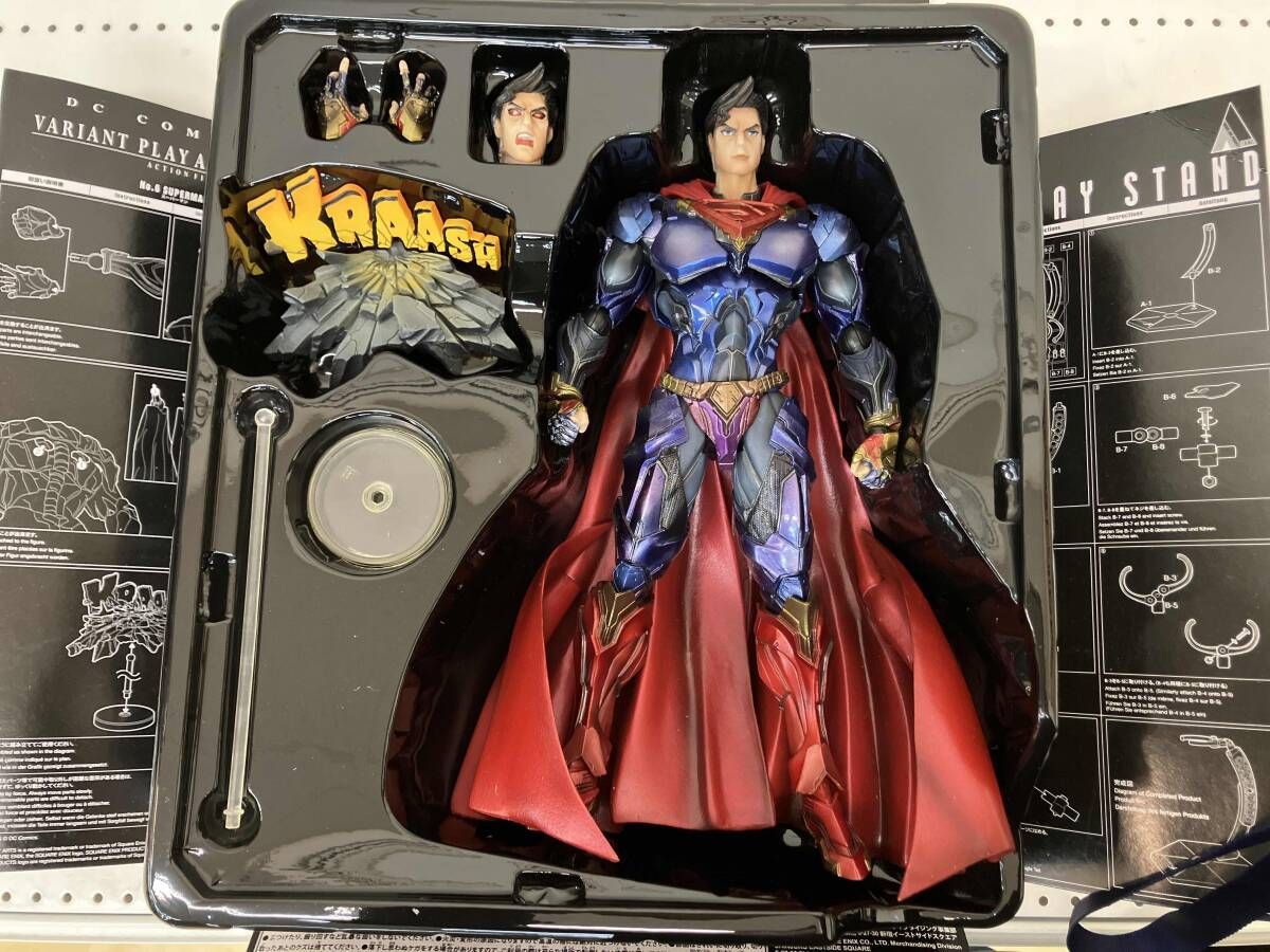 SQUARE ENIX - プレイアーツ改　スーパーマン　※未開封 Amazon.co.jp: PLAY ARTS改 Batman v Superman: Dawn of Justice