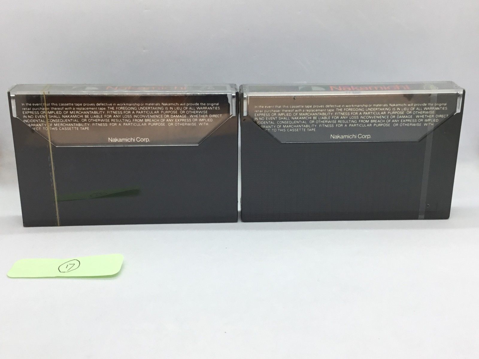 ⑦☆ 未開封 2点セット シュリンク少々破れあり ◇ Nakamichi ZX C-60