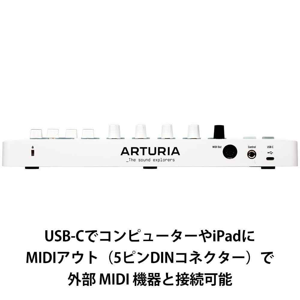 Arturia MIDI キーボード コントローラー MiniLab 3 ホワイト WWW_TRAVELLANDINDIA_COM